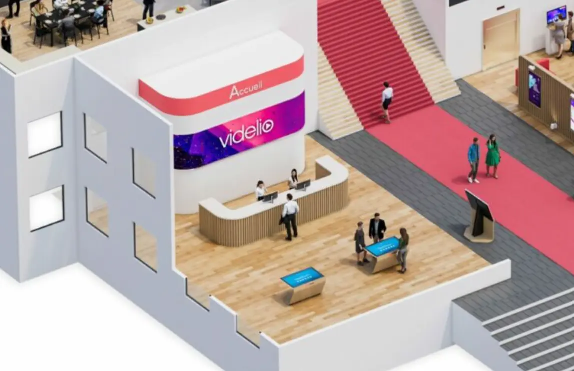 Illustration d'un hall d'accueil