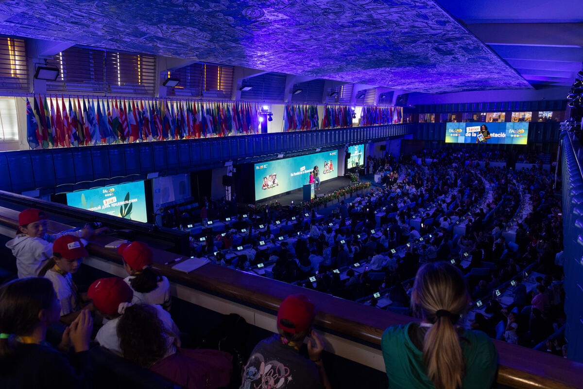ITALY 2025. Junior World Food Day 2025 Ceremony